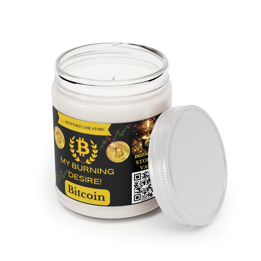 Bitcoin Candle.My Burning Desire