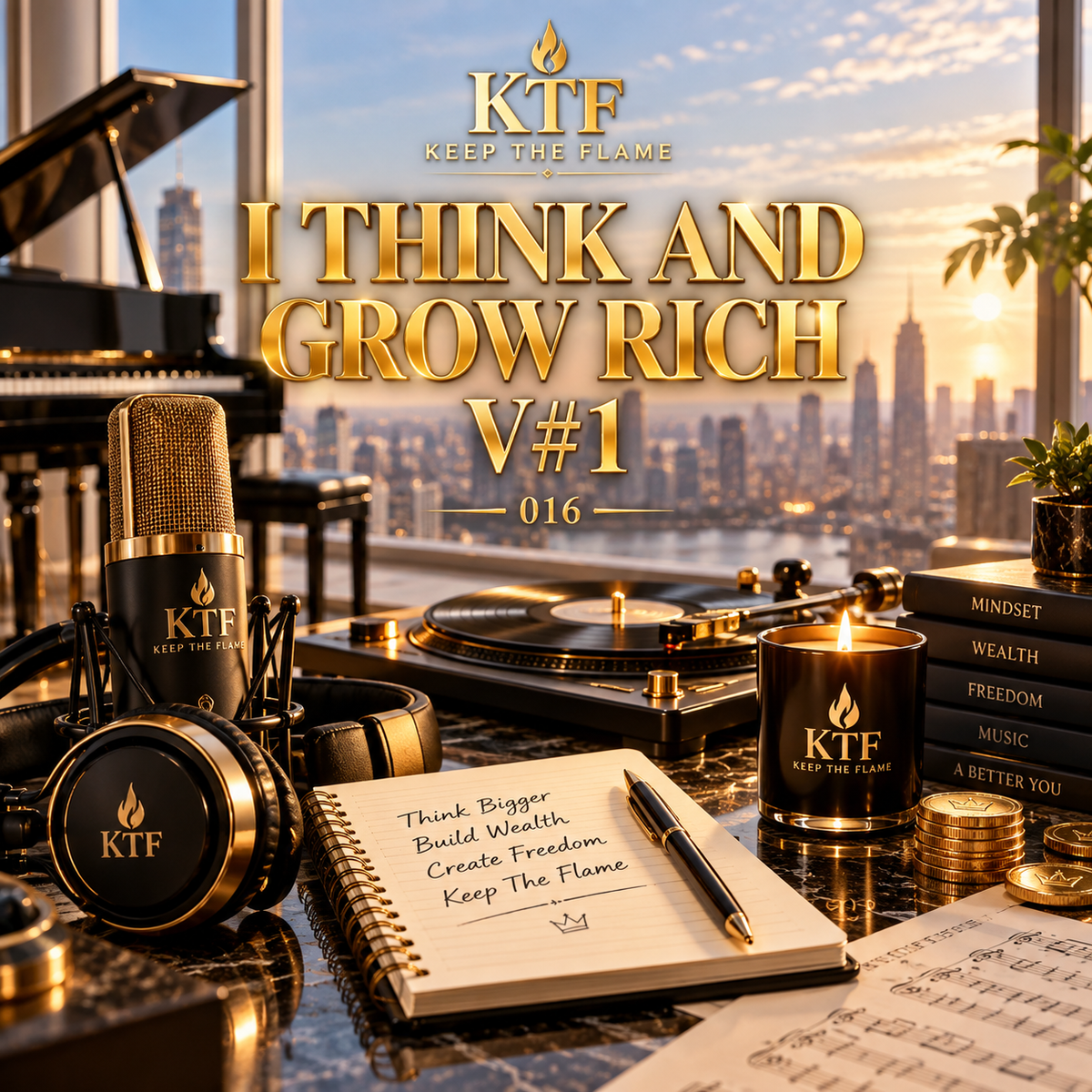 KTF #016 I Think and Grow Rich V#1 cover