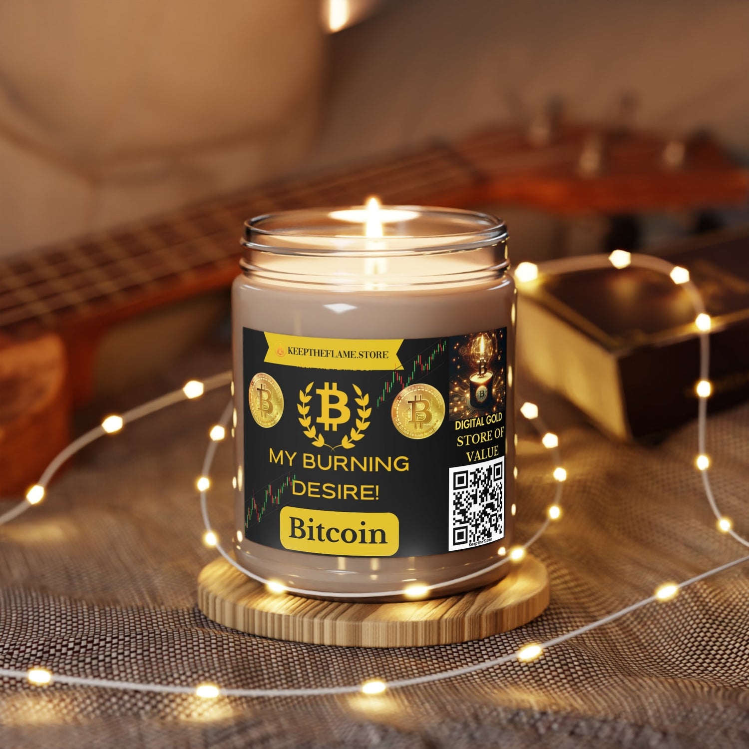 Cryptocurrency Manifestation Candles