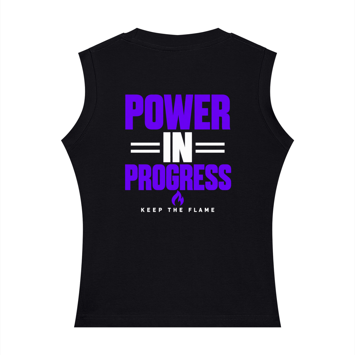 Keep The Flame — Power In Progress Women’s Tank | Violet