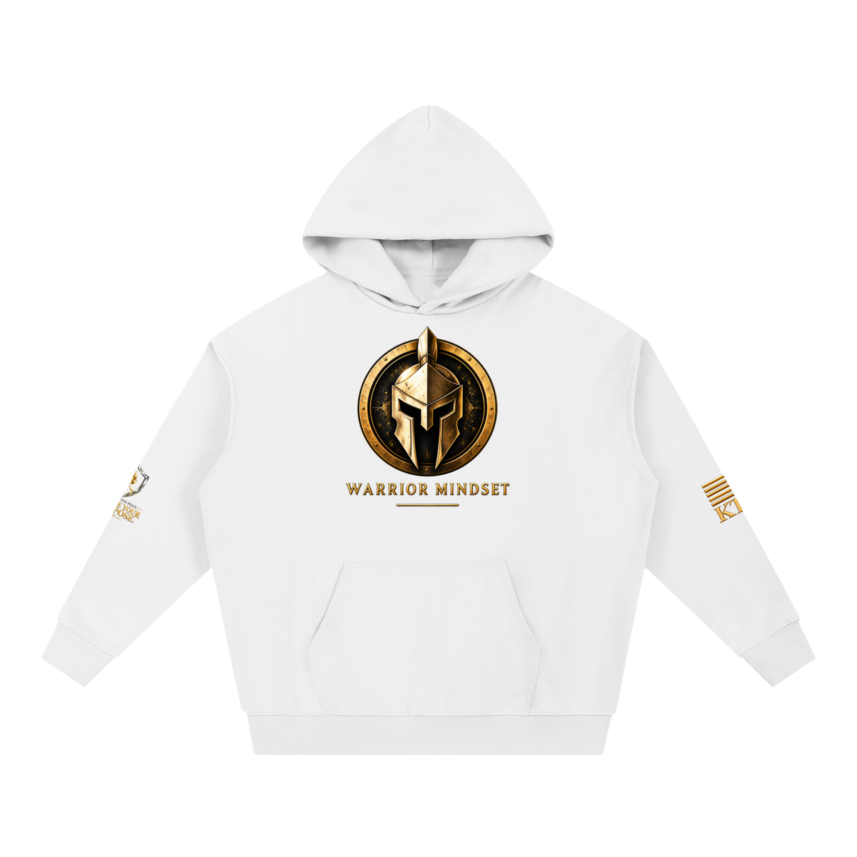 KTF Warrior Mindset Heavyweight Hoodie – Premium Edition