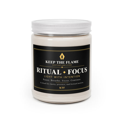 KTF Ritual Focus — 9 oz Scented Soy Candle