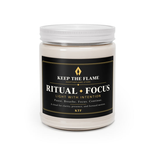 KTF Ritual Focus — 9 oz Scented Soy Candle