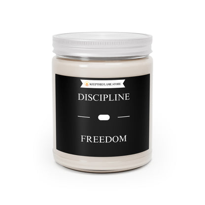 Vela perfumada de 250 ml - Disciplina, libertad, aromaterapia, regalo relajante