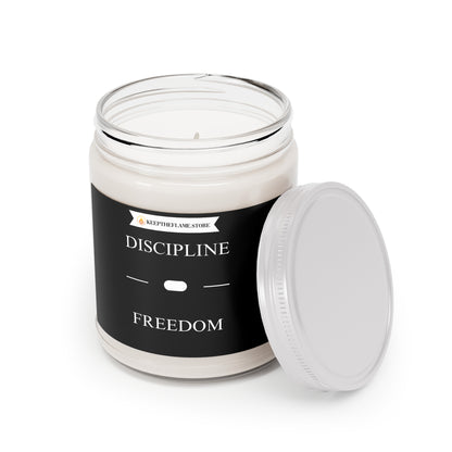 Vela perfumada de 250 ml - Disciplina, libertad, aromaterapia, regalo relajante