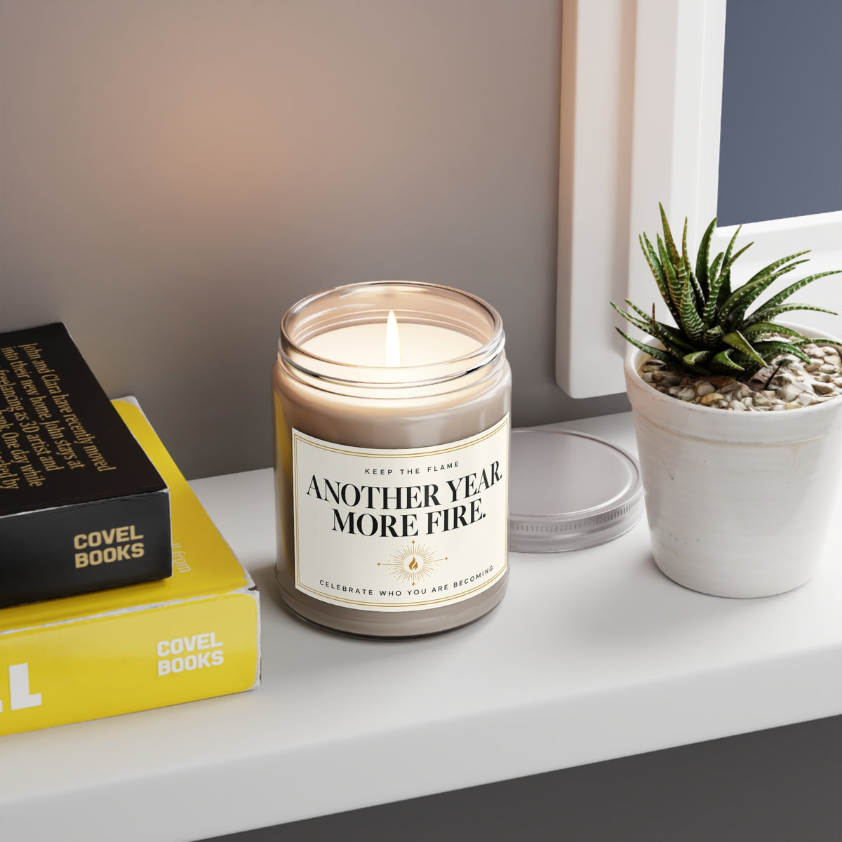KTF ANOTHER YEAR. MORE FIRE. | 9 oz Scented Soy Candle