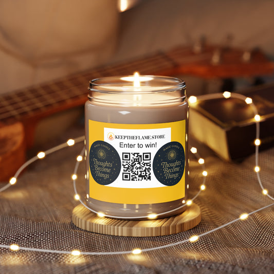 Scented Magic Candle, Thought Become Things 9oz