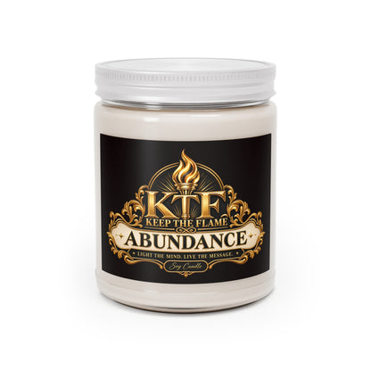 KTF ABUNDANCE – Luxury Scented Soy Candle | 9oz | Keep The Flame