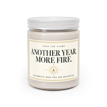 KTF ANOTHER YEAR. MORE FIRE. | 9 oz Scented Soy Candle