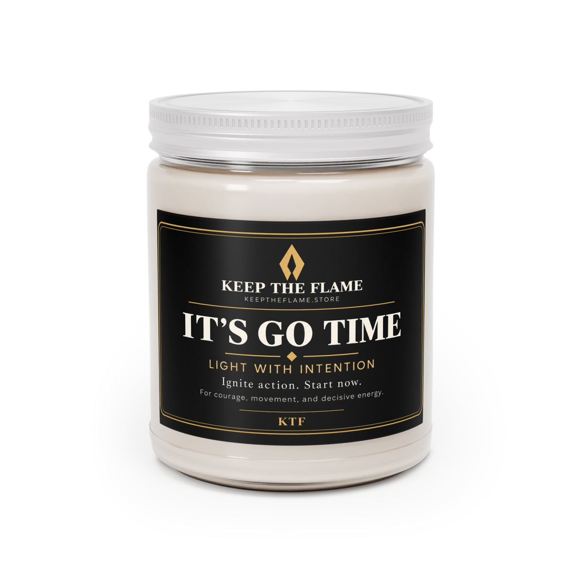 KTF IT’S GO TIME | 9 oz Scented Soy Candle