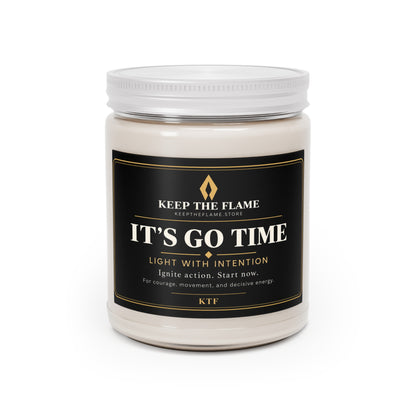 KTF IT’S GO TIME | 9 oz Scented Soy Candle