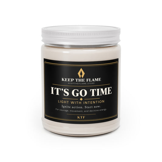 KTF IT’S GO TIME | 9 oz Scented Soy Candle