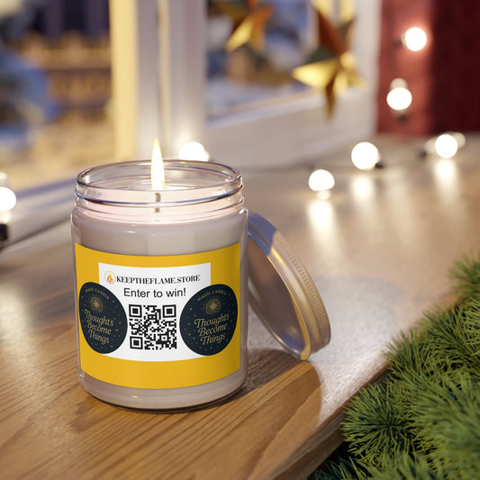 Scented Magic Candle, Thought Become Things 9oz