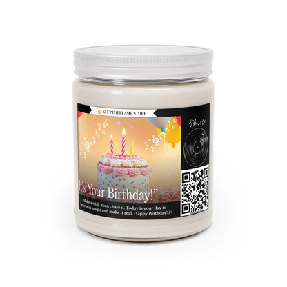 Velas perfumadas para celebrar cumpleaños