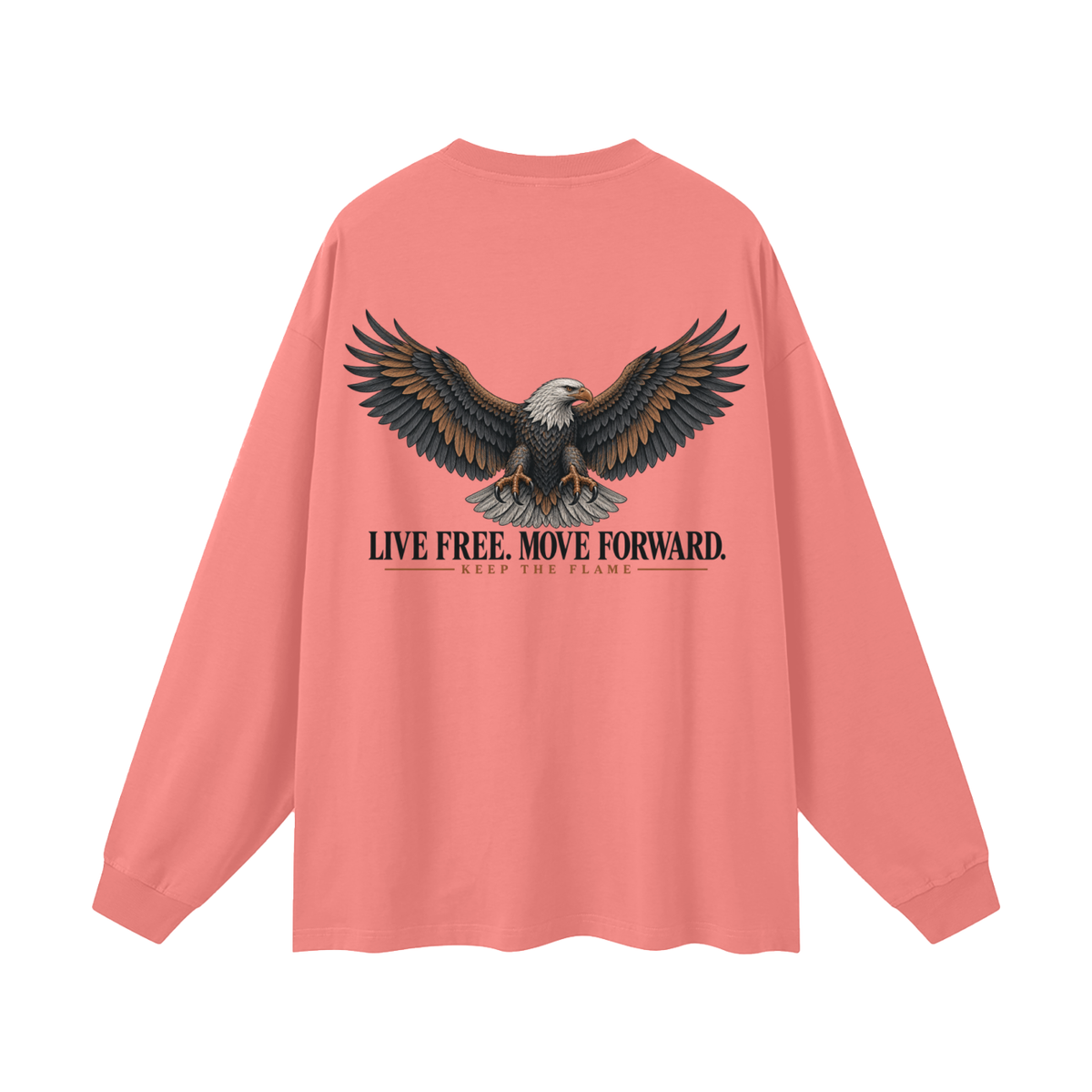 KTF Freedom — Men’s Oversized Long Sleeve Tee