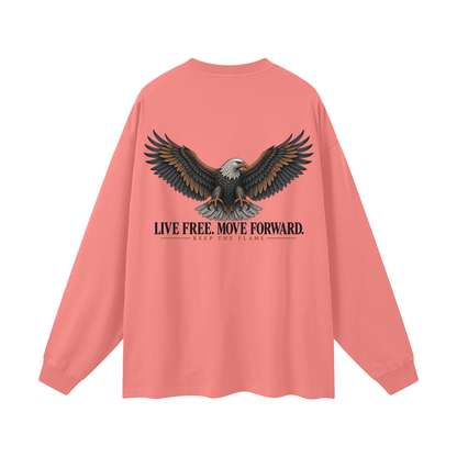 KTF Freedom — Men’s Oversized Long Sleeve Tee