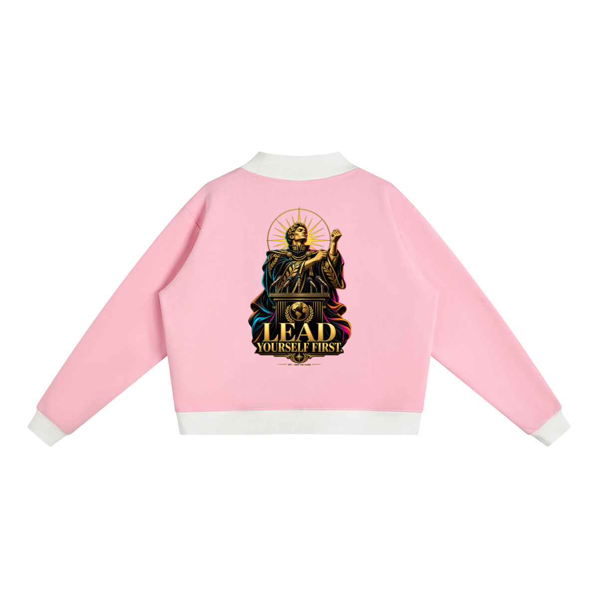 Women’s Mock Neck Crewneck Sweatshirt