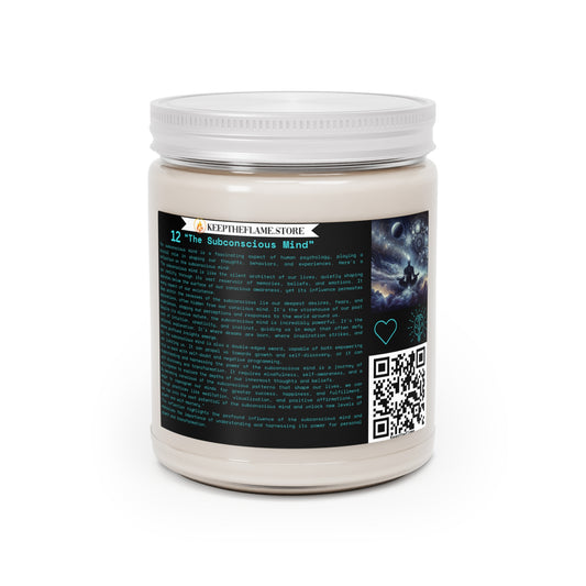 #12 -''THE SUBCOUNSCIUS MIND'' - Bridge to Infinite Intelligence Meditation Candle, 9oz Scented Magic Candle