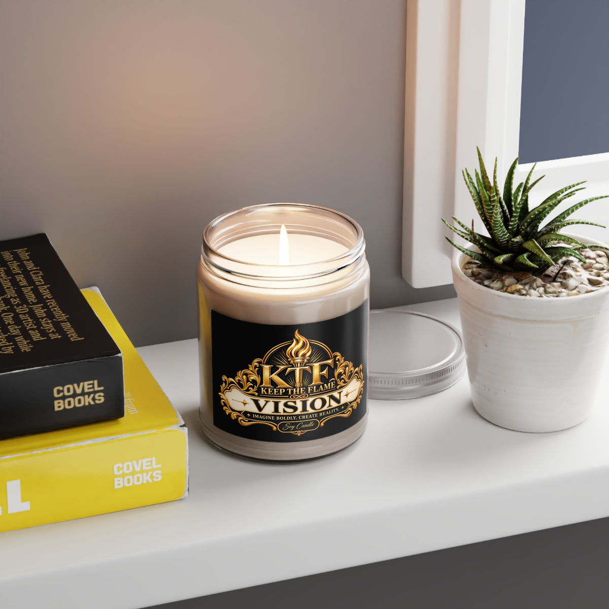 KTF VISION | 9 oz Scented Soy Candle