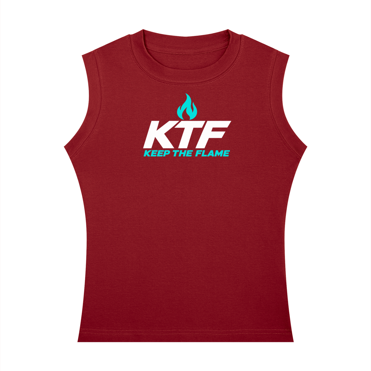 Keep The Flame — Move With Purpose Women’s Tank | Turquoise