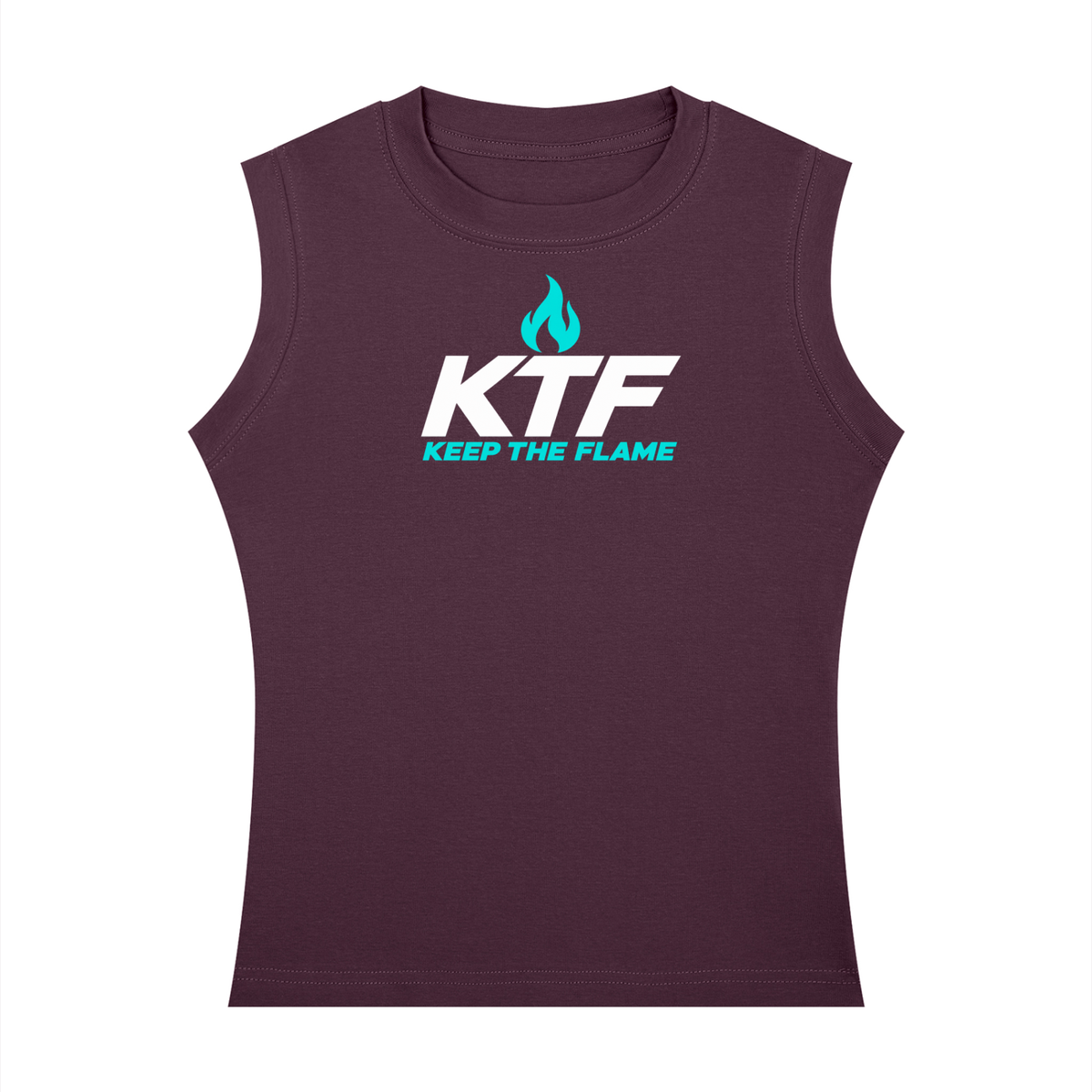 Keep The Flame — Move With Purpose Women’s Tank | Turquoise