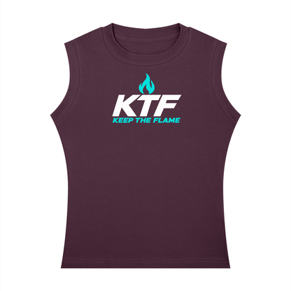 Keep The Flame — Move With Purpose Women’s Tank | Turquoise