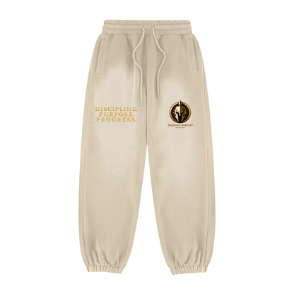 KTF Vintage-Washed Fleece Joggers