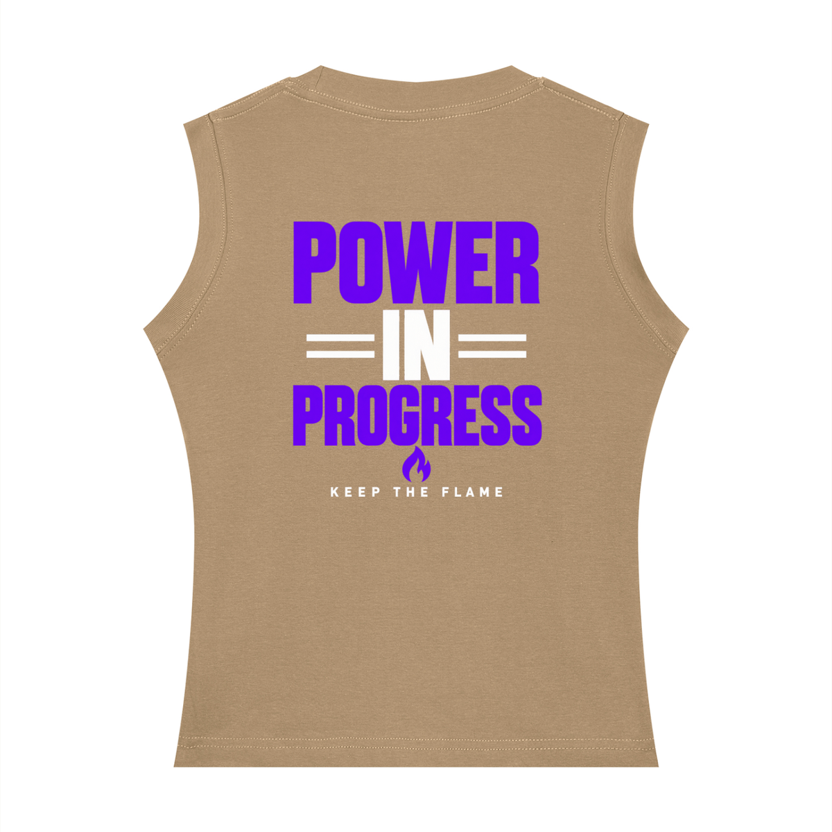 Keep The Flame — Power In Progress Women’s Tank | Violet