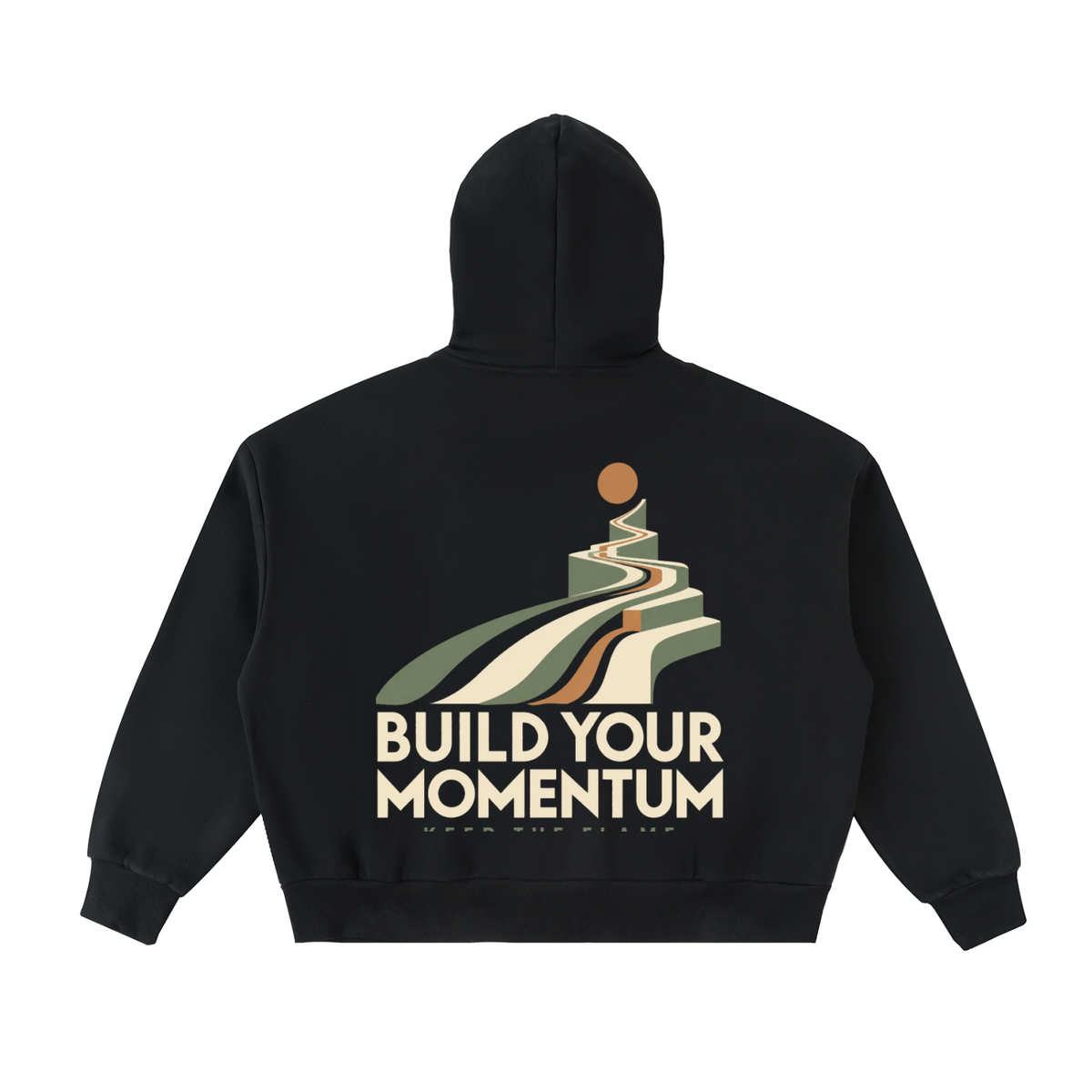 KTF Momentum — Men’s Boxy Full-Zip Hoodie