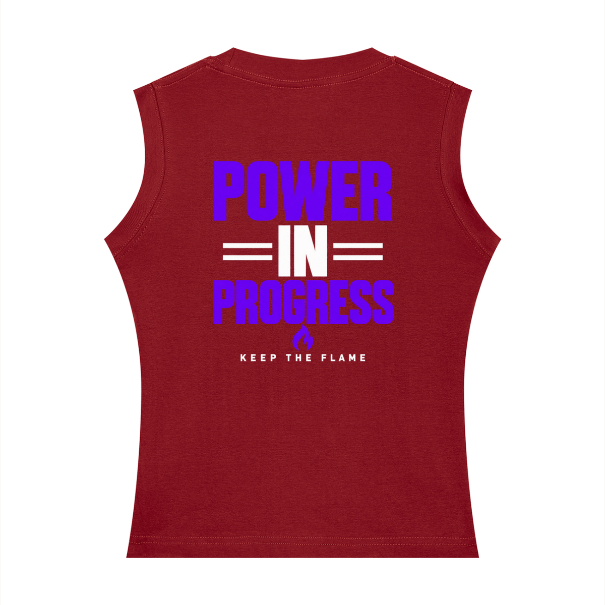 Keep The Flame — Power In Progress Women’s Tank | Violet