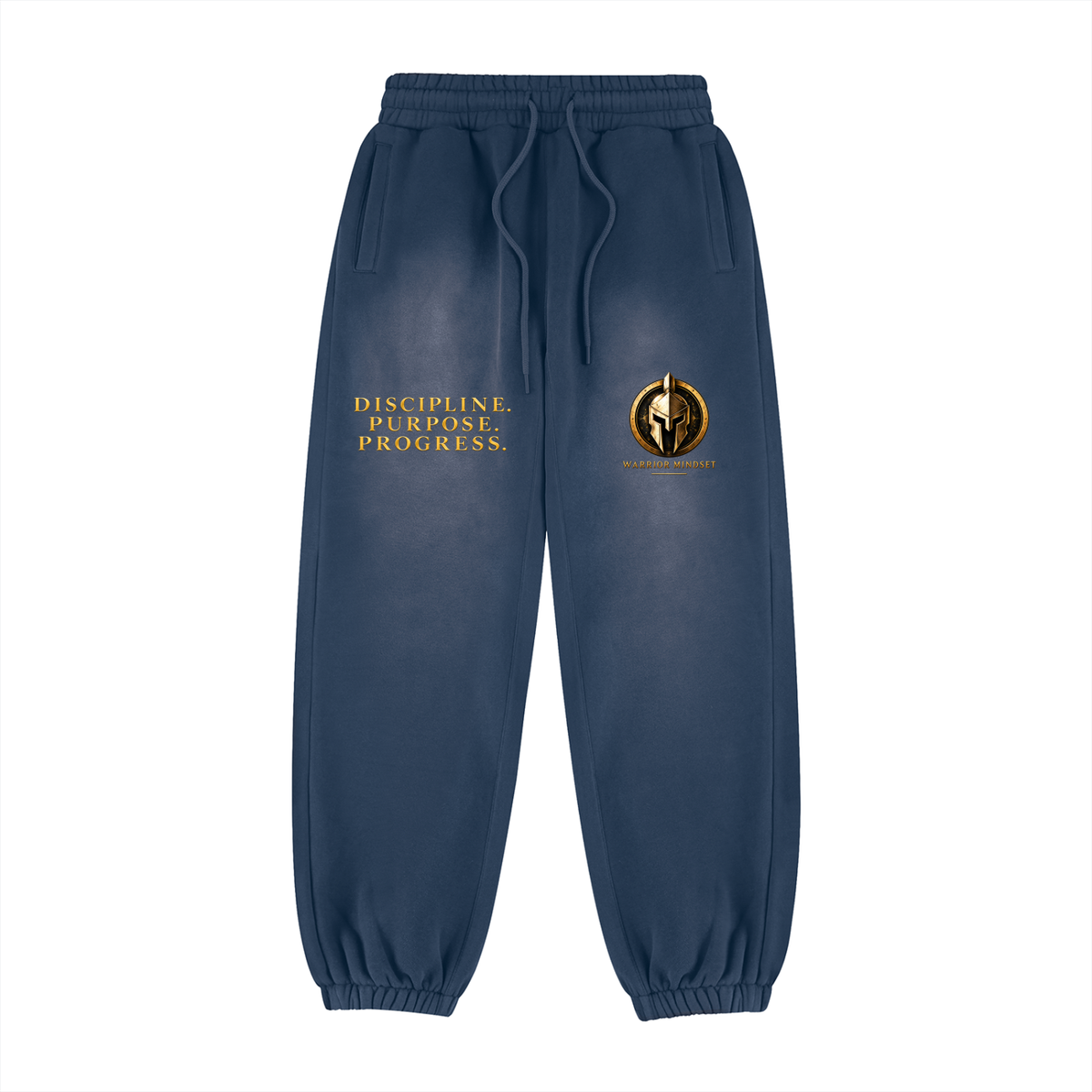 KTF Vintage-Washed Fleece Joggers