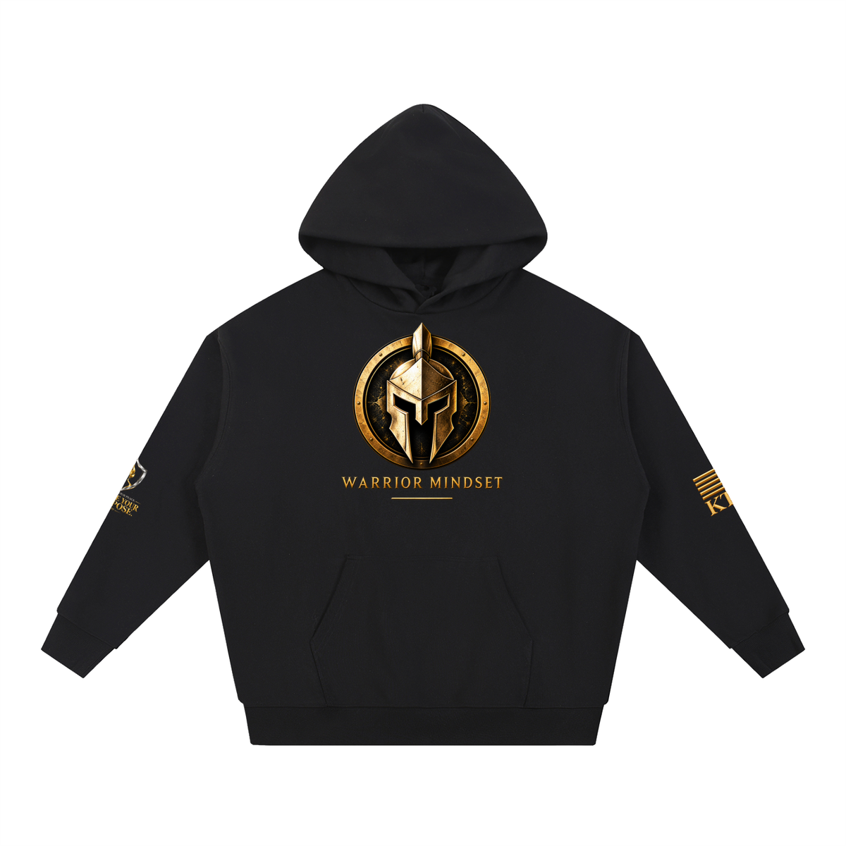 KTF Warrior Mindset Heavyweight Hoodie – Premium Edition