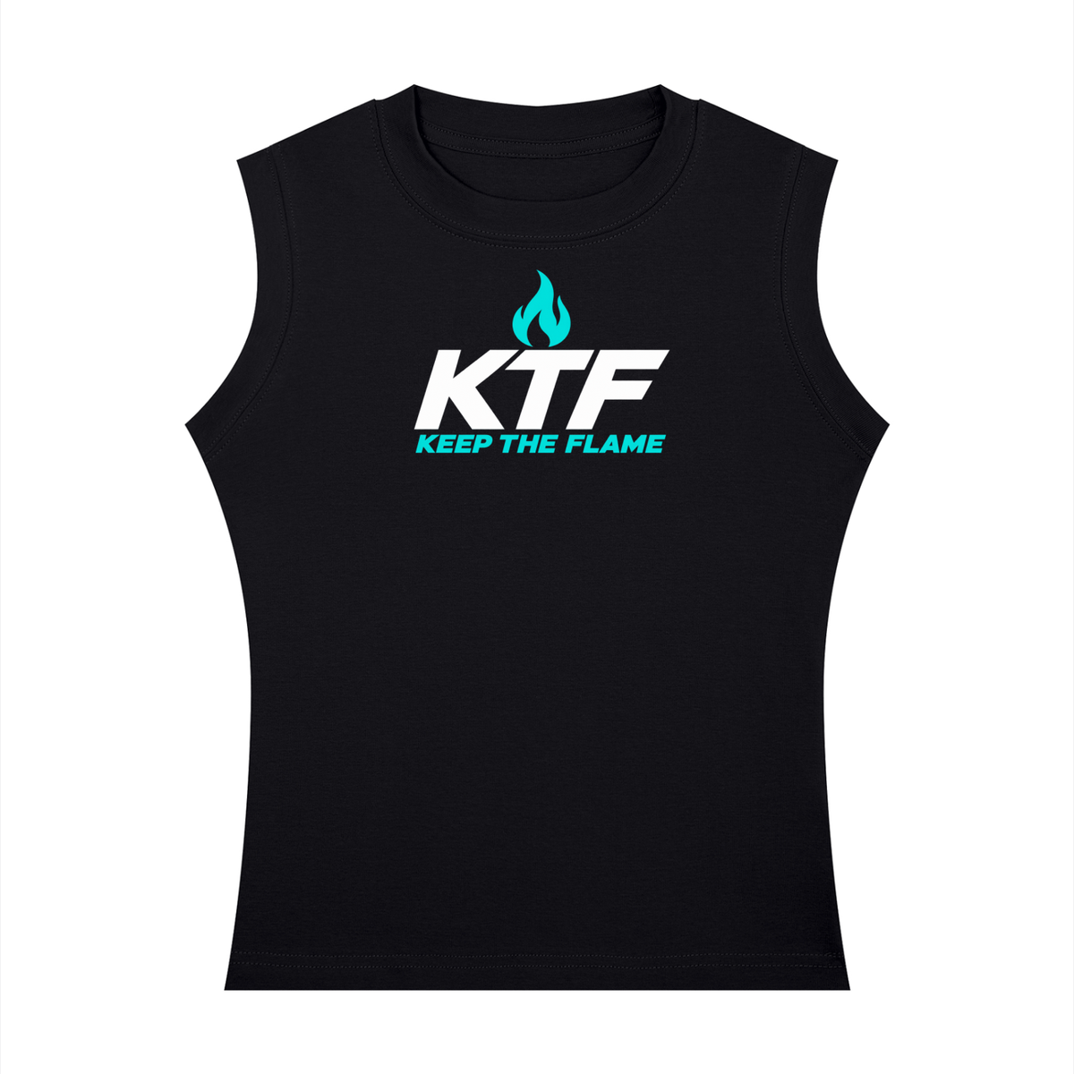 Keep The Flame — Move With Purpose Women’s Tank | Turquoise