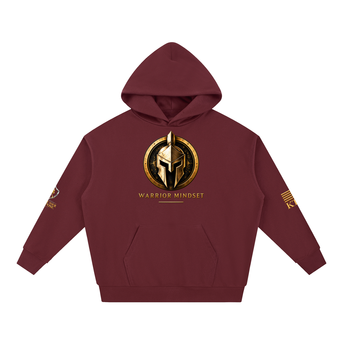 KTF Warrior Mindset Heavyweight Hoodie – Premium Edition
