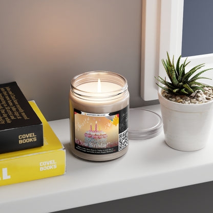 Velas perfumadas para celebrar cumpleaños