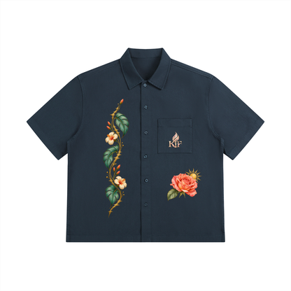 KTF Boxy Cotton Pocket Shirt