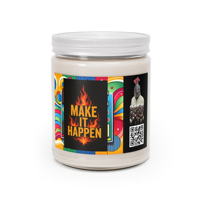 Vela perfumada de 9 oz - Reto de 30 días "Hazlo realidad"