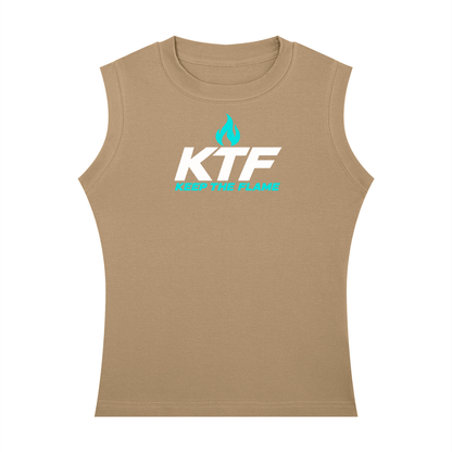 Keep The Flame — Move With Purpose Women’s Tank | Turquoise