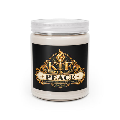 KTF PEACE – Luxury Scented Soy Candle | 9oz | Keep The Flame