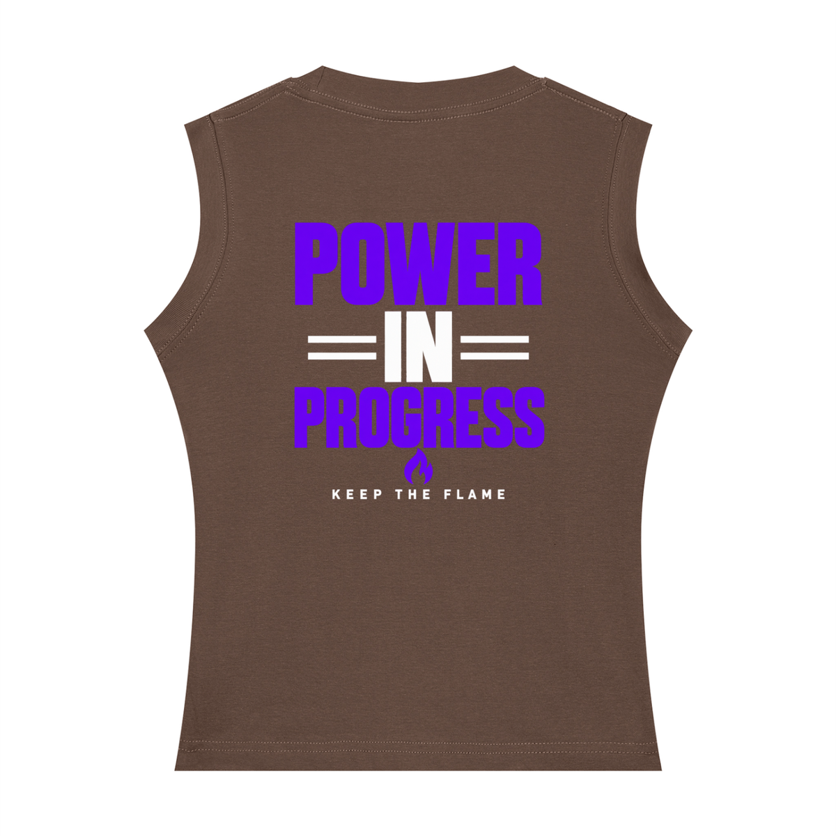 Keep The Flame — Power In Progress Women’s Tank | Violet