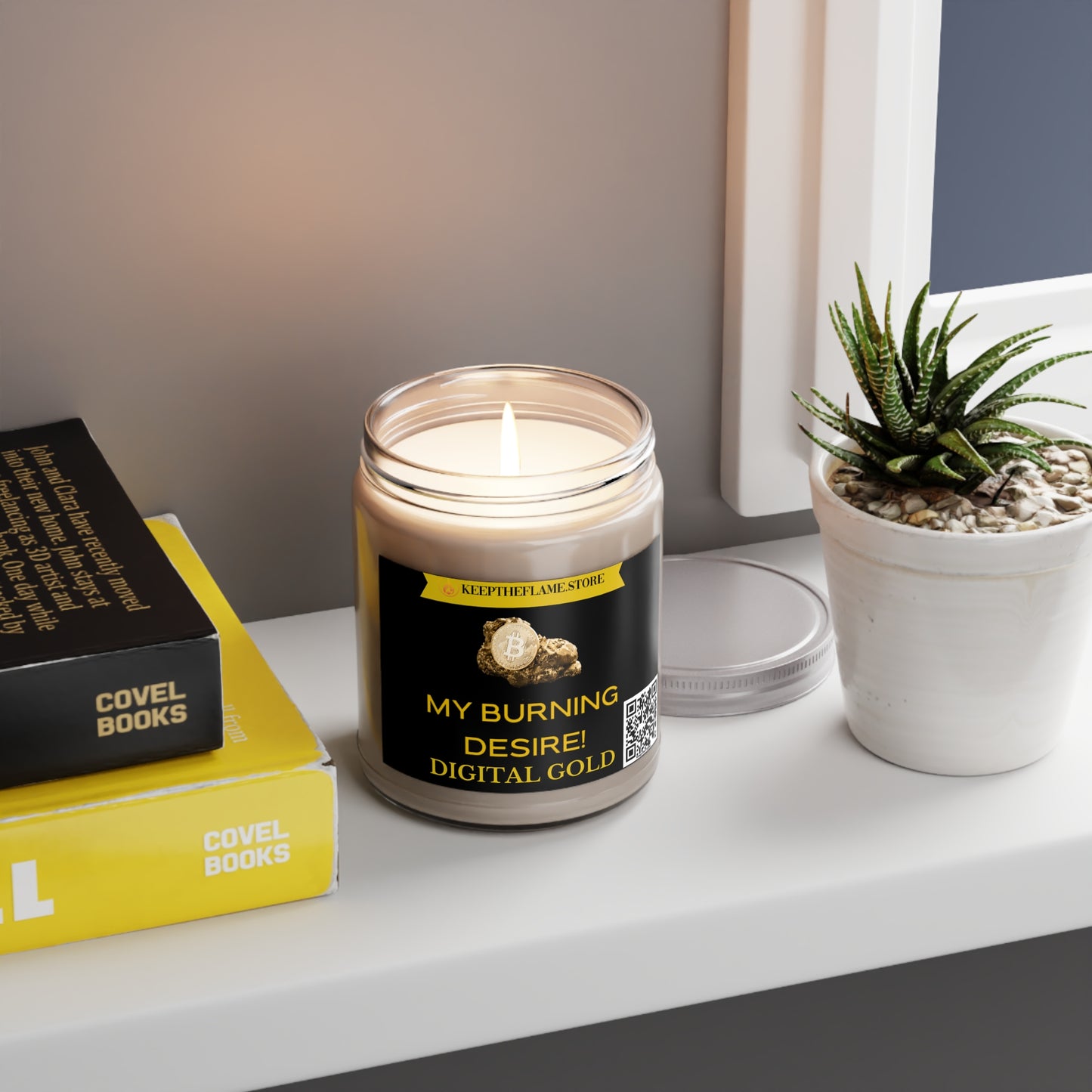 BITCOIN MY BURNING DESIRE MAGIC CANDLE