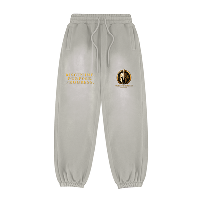 KTF Vintage-Washed Fleece Joggers