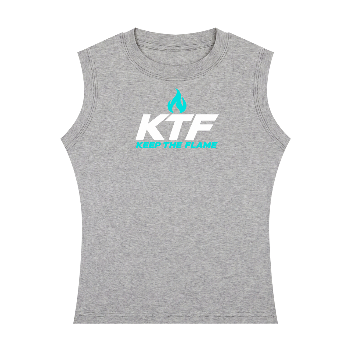 Keep The Flame — Move With Purpose Women’s Tank | Turquoise