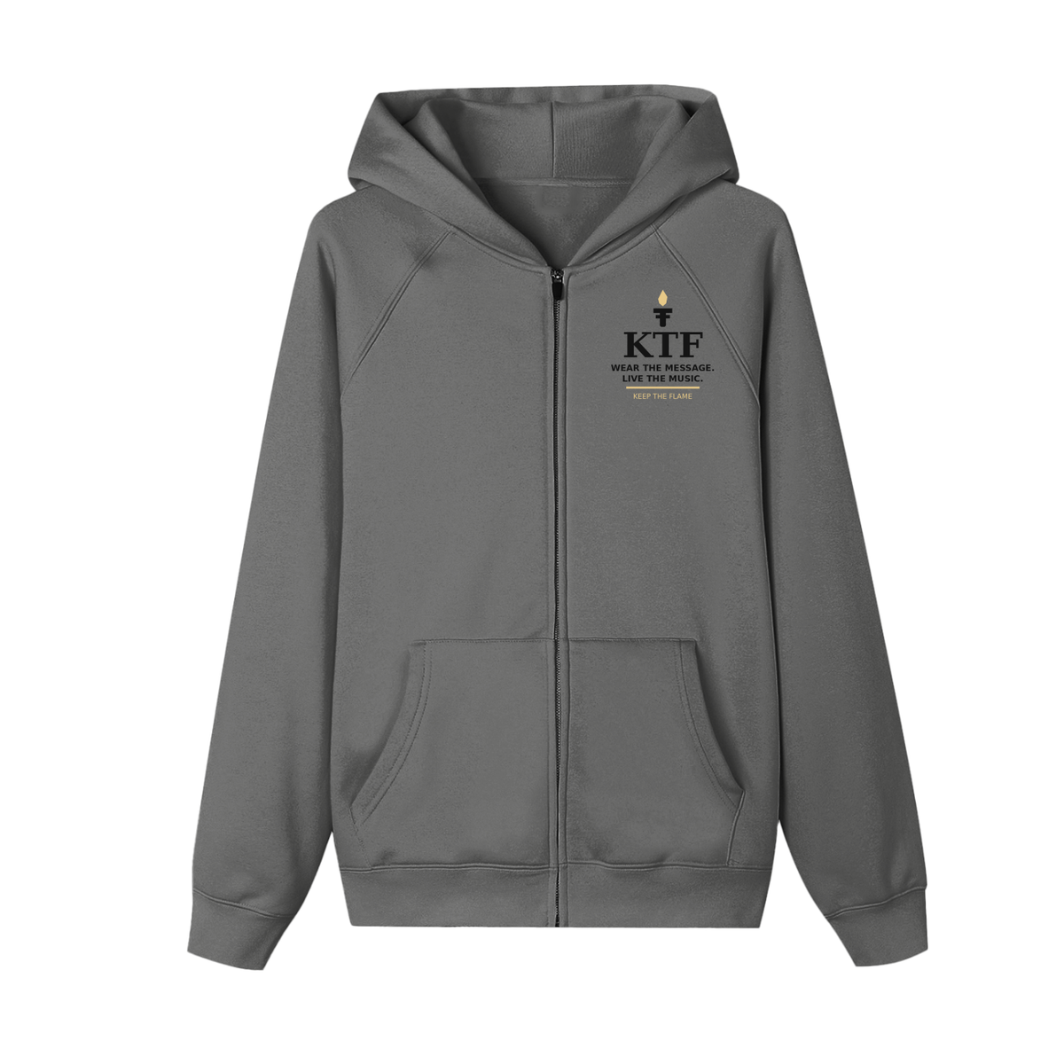 Essential Zip-up Fleece Hoodie