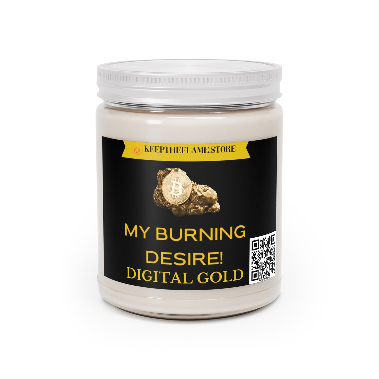 BITCOIN MY BURNING DESIRE MAGIC CANDLE