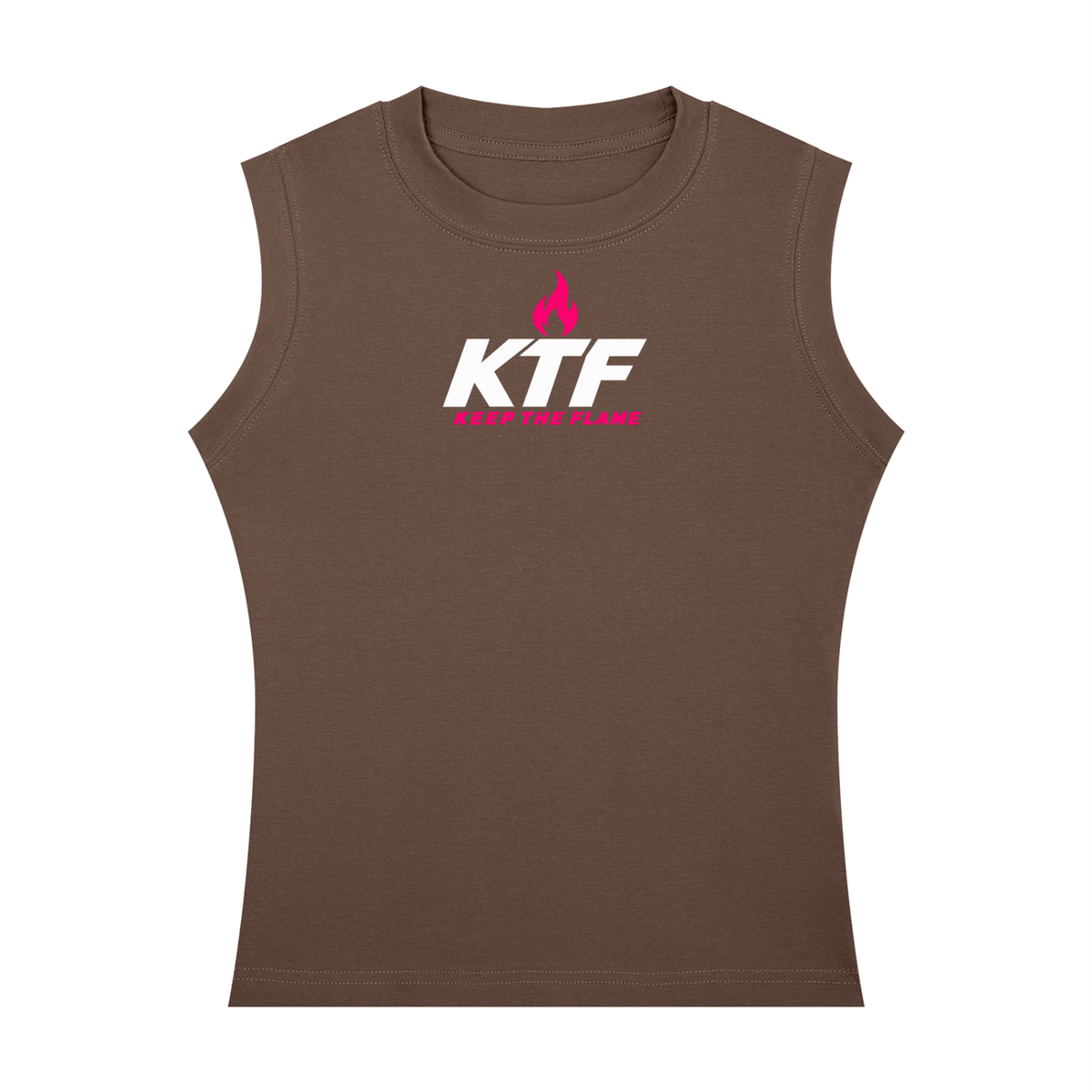 Keep The Flame — Strong On My Terms Women’s Tank | Hot Pink