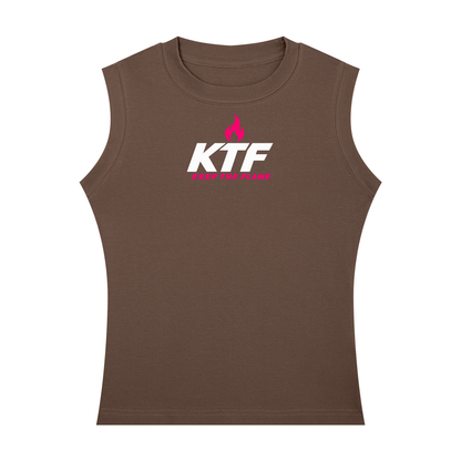 Keep The Flame — Strong On My Terms Women’s Tank | Hot Pink