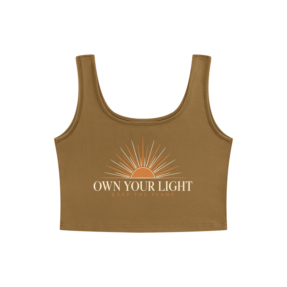 KTF Own Your Light — Women’s Cropped Tank