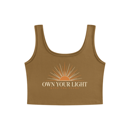 KTF Own Your Light — Women’s Cropped Tank