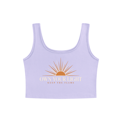 KTF Own Your Light — Women’s Cropped Tank